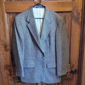 Men's Houndstooth Blazer